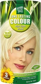 Henna Plus Long Lasting Colour Haarfarbe 10 Hight Light Blond, 100ml