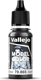 Vallejo Model Color rev.2 196 oily steel, 18ml