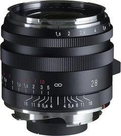 Voigtländer Nokton VM 28mm 1.5 Typ I für Leica M schwarz
