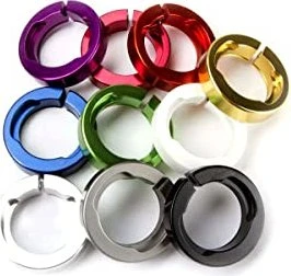 ODI V1 Lock Jaw Dual Clamp Grip Lock Rings gold