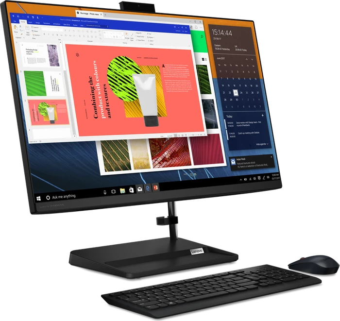 Lenovo IdeaCentre AIO 3 27ALC6, schwarz, Ryzen 7 5825U, 16GB RAM, 512GB SSD, DE