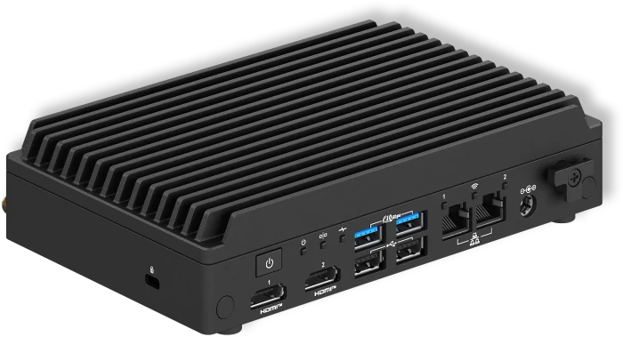 ASUS NUC 13 Rugged - Tall - Bravo Canyon - NUC13BRF / BNUC13BRFA200B02I, Atom x7211E, EU-Netzkabel