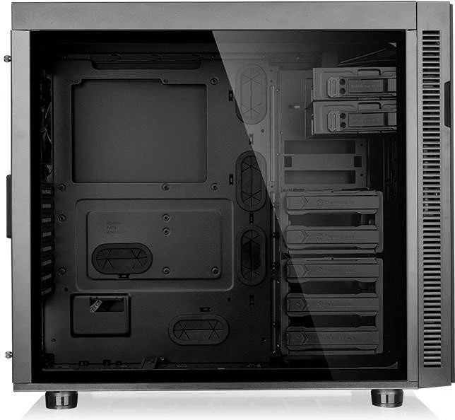 Thermaltake Suppressor F51 Tempered Glass Edition, Glasfenster, schallgedämmt