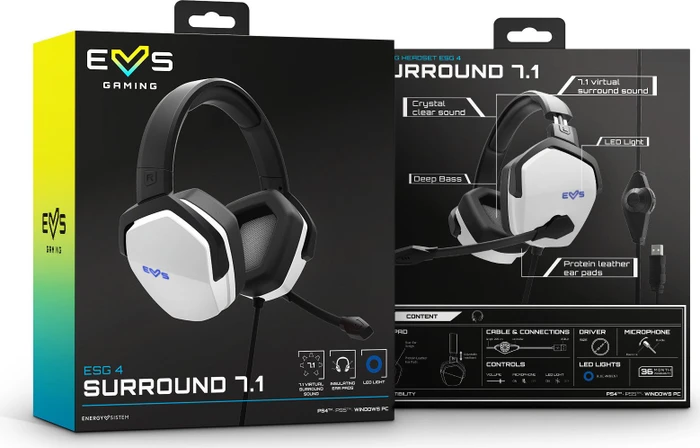 Energy Sistem ESG 4 Surround 7.1 weiß