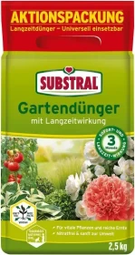 Evergreen Garden Care Substral Gartendünger mit Langzeitwirkung, 2.5kg