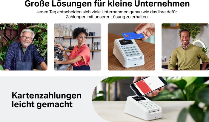 SumUp 3G+WIFI Bezahlterminal weiß, Payment Kit inkl. Bondrucker