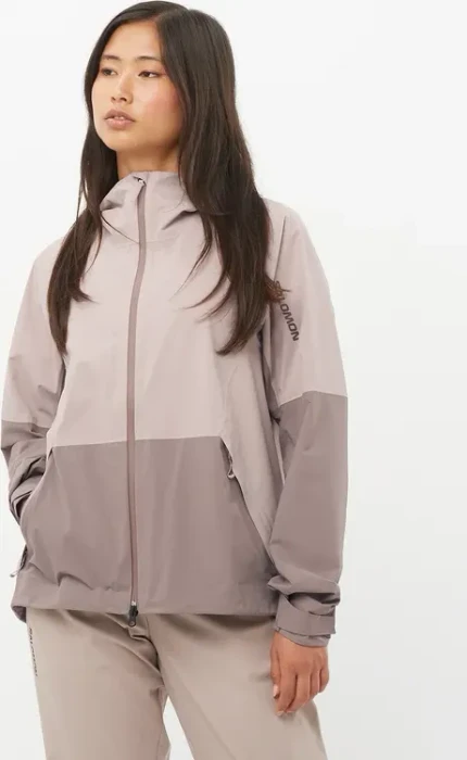 Salomon Outerpath 2.5L Funktionsjacke iron/etherea (Damen)