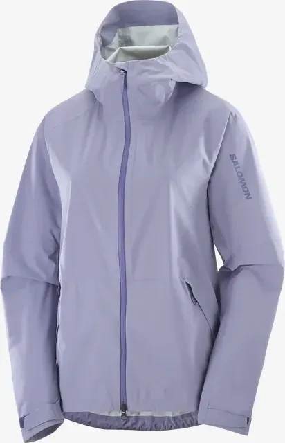 Salomon Outerpath 2.5L Jacke white pepper/rainy day (Damen)