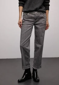 Street One Snake Print Jeans grey snake washed (Damen)