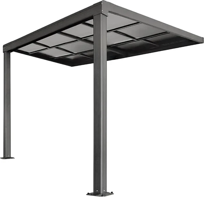 Home Deluxe Solis Deluxe Terrassenüberdachung 295x233cm grau