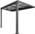 Home Deluxe Solis Deluxe Terrassenüberdachung 390x233cm grau (32332)