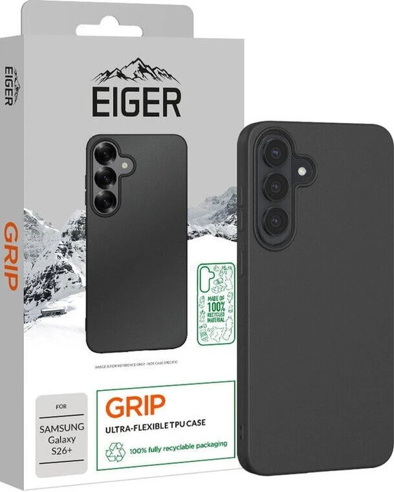 Eiger Grip Case GRS für Samsung Galaxy S26+ schwarz