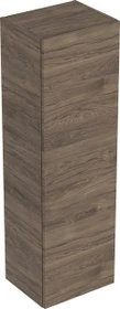 Geberit Smyle Square Mittel-Hochschrank 36x118x29.9cm, 1 Türe, Nussbaum