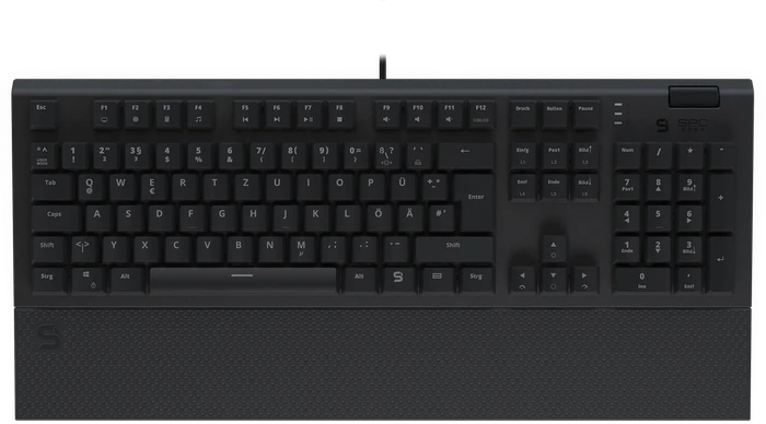 Endorfy SilentiumPC SPC Gear GK650K Omnis, LEDs RGB, Kailh BLUE, USB, DE