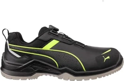 Puma Krypton Disc Low S3S ESD Sicherheitsschuhe schwarz (Herren)