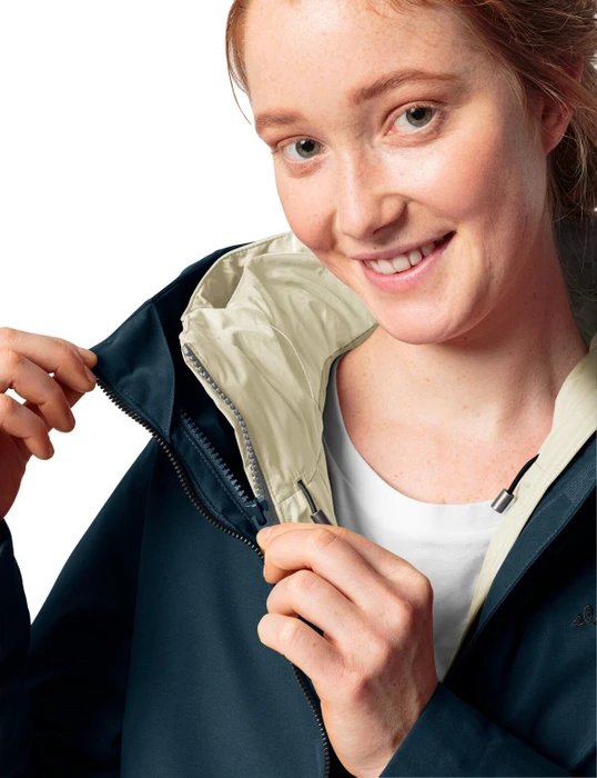 Vaude Annecy 3in1 III Funktionsmantel dark sea uni (Damen)