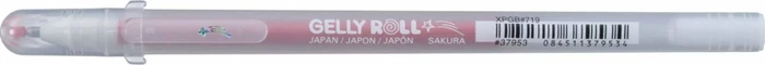 Sakura Gelly Roll Stardust Gelroller (Mine) red star/transparent