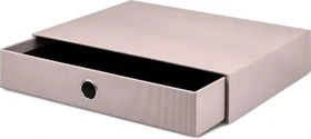 Rössler 1er Schubladenbox, 1 Schublade, A4, taupe