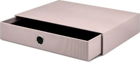 Rössler 1er Schubladenbox, 1 Schublade, A4, taupe