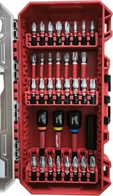 Milwaukee Shockwave Impact Duty Bitset inkl. Werkzeugbox, 35-tlg.