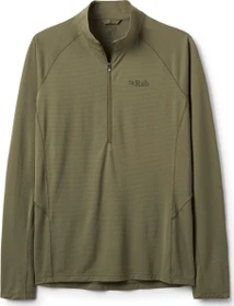 Rab Sonic LS Zip Funktionsshirt langarm light khaki (Herren)