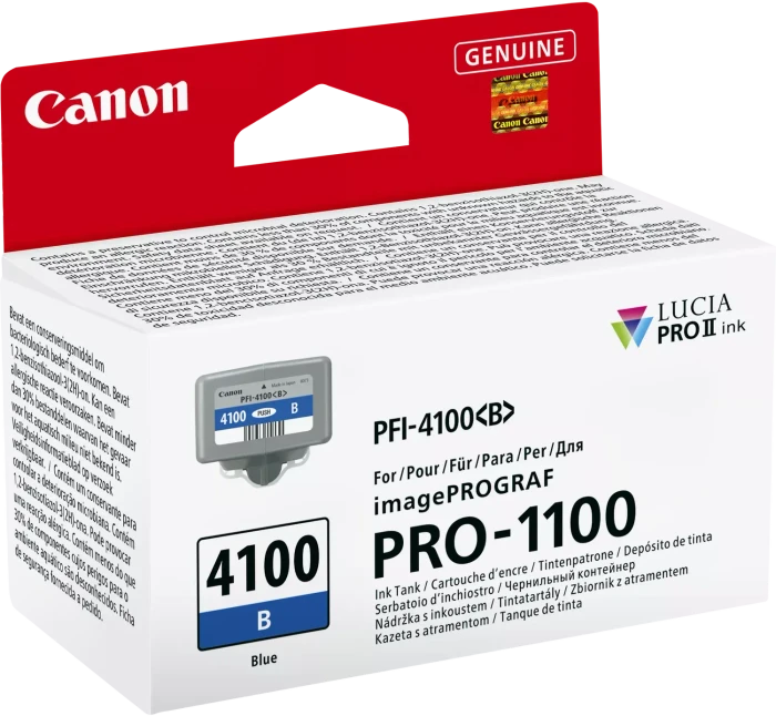 Canon Tinte PFI-4100B blau