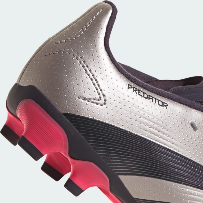 adidas Predator League MG platinum metallic/aurora black/turbo (Junior)