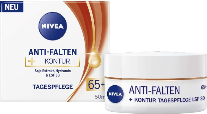 Nivea Anti-Falten & Kontur 65+ Tagescreme LSF30, 50ml