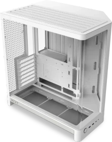NZXT H6 [2026] White, Glasfenster