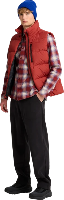 Jack Wolfskin Baja Flannel Hemd langarm check merlot (Herren)