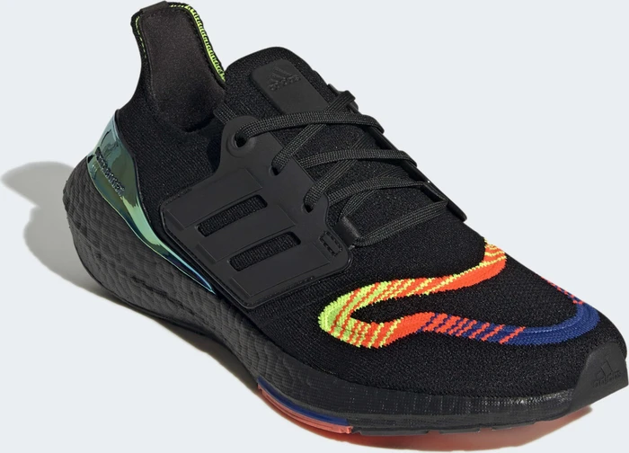 adidas Ultraboost 22 core black/power blue (Herren)