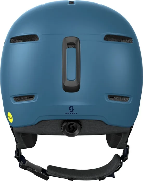 Scott Track Plus Helm solid blue