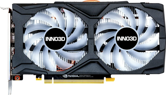 INNO3D GeForce GTX 1660 Ti Twin X2 OC RGB, 6GB GDDR6, HDMI, 3x DP