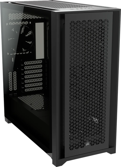 Corsair 5000D Airflow, schwarz, Glasfenster