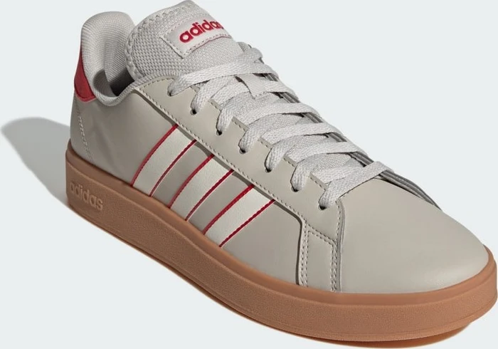 adidas Grand Court TD Lifestyle Court Casual beige/off white/better scarlet (Herren)