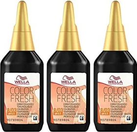 Wella Color Fresh Haartönung pH 6.5 Acid Line Pure Naturals 8/03 hellblond natur-gold, 75ml