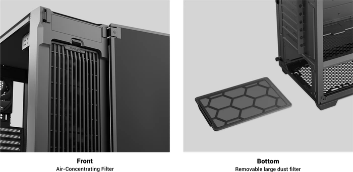 Antec P10C, schwarz, schallgedämmt