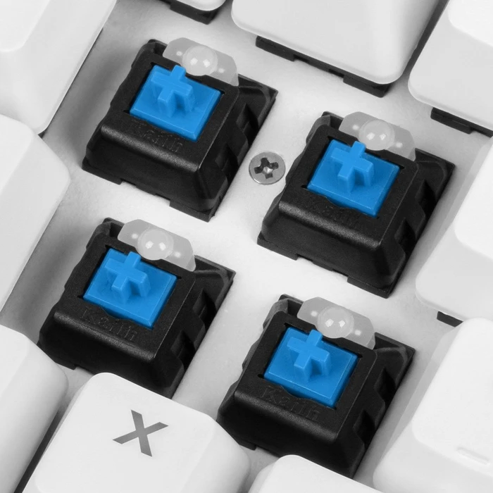 Sharkoon Skiller SGK3, LEDs RGB, White, Kailh BLUE, USB, DE