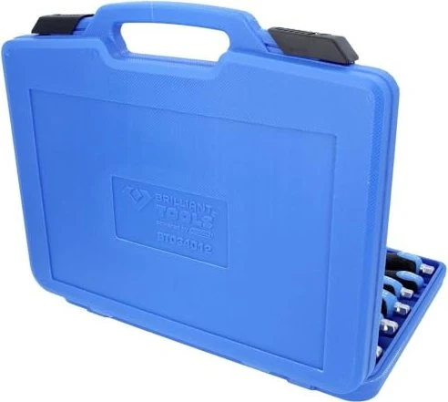 Brilliant Tools Schraubendrehersatz inkl. Koffer, 12-tlg.