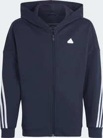 adidas Future Icons 3-Streifen Hoodie legend ink/white (Junior)