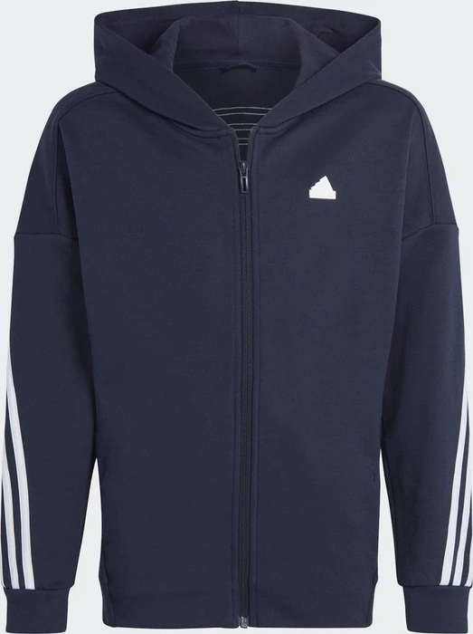 adidas Future Icons 3-Streifen Hoodie legend ink/white (Junior)