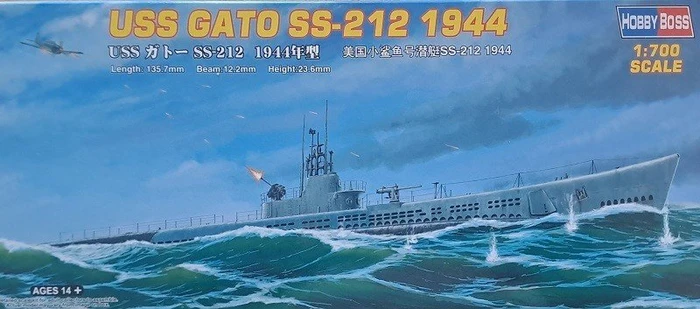 HobbyBoss USS GATO SS-212 1944