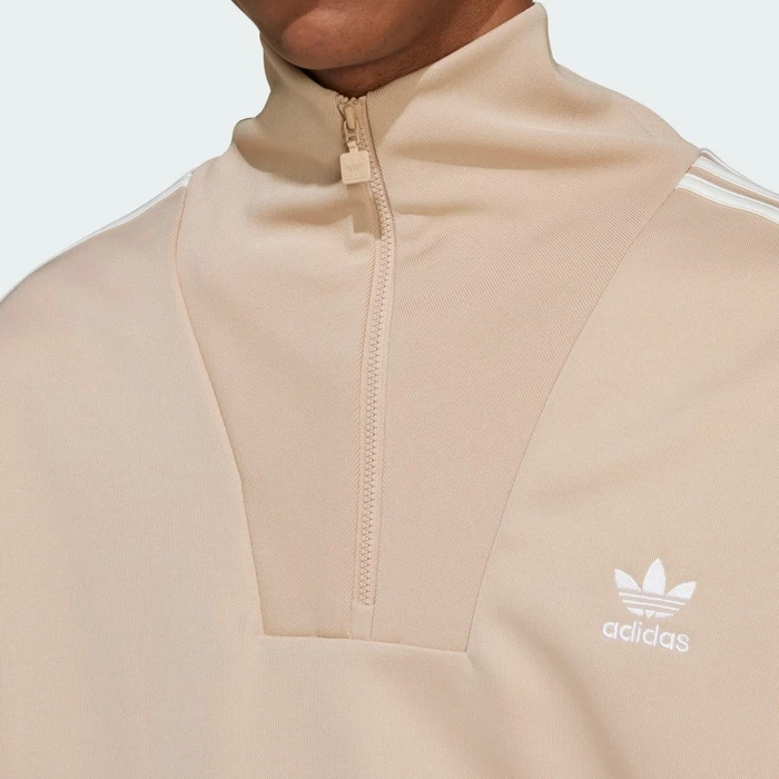 adidas Adicolor Funnel Neck Sweatshirt magic beige (Herren)