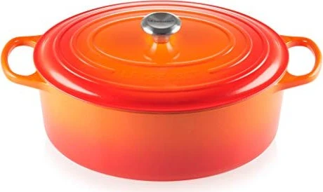 Le Creuset Signature Gusseisen Bräter oval 35cm 8.9l ofenrot