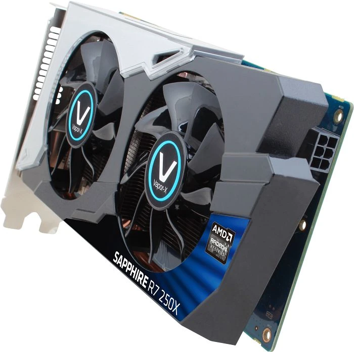Sapphire Vapor-X Radeon R7 250X GHz Edition, 2GB GDDR5, 2x DVI, HDMI, DP, lite retail