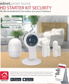 Ednet Smart Home Starter Set Security, Set (84337)