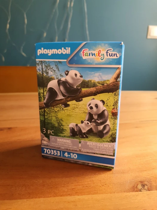 playmobil Family Fun 2 Pandas mit Baby