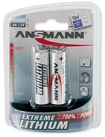 Ansmann Extreme Lithium Mignon AA, 2er-Pack