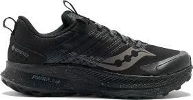Saucony Ride TR2 GTX triple black/navy (Damen)