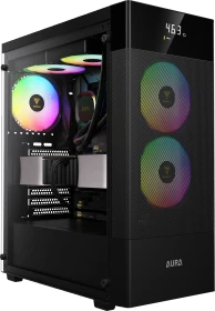 Gamdias Aura GC5 Elite ARGB, schwarz, Glasfenster (16333-82C23-10800-G)